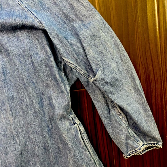 COS Zip Denim Dress size 12 good condition - Picture 5 of 8